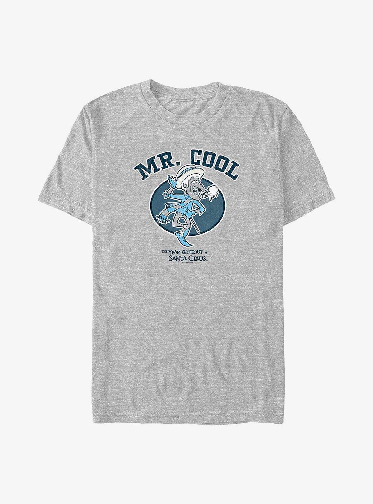 The Year Without a Santa Claus Cool Collegiate Big Tall T-Shirt