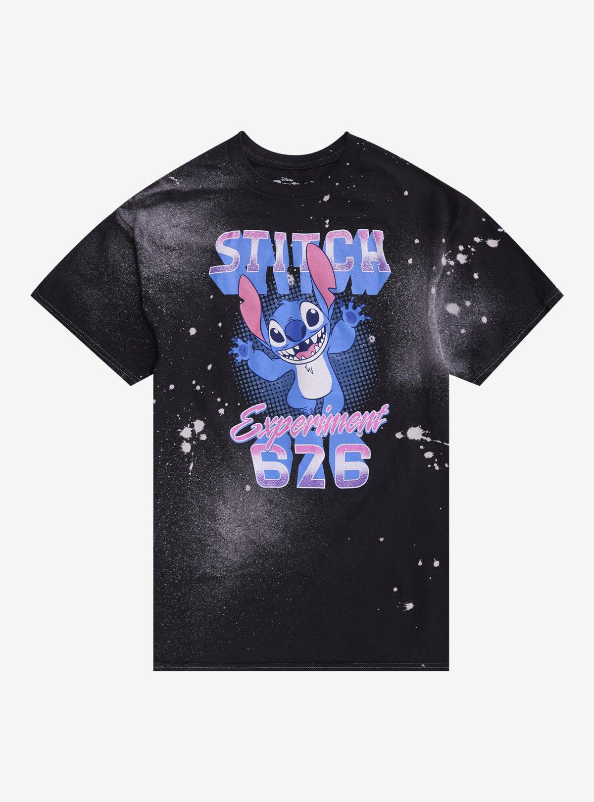 cute blue alien Galaxy Glitter Girls T-Shirt