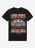 Supernatural Saving Things Car Girls T-Shirt