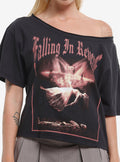 Falling In Reverse Floating Girls Off-Shoulder T-Shirt