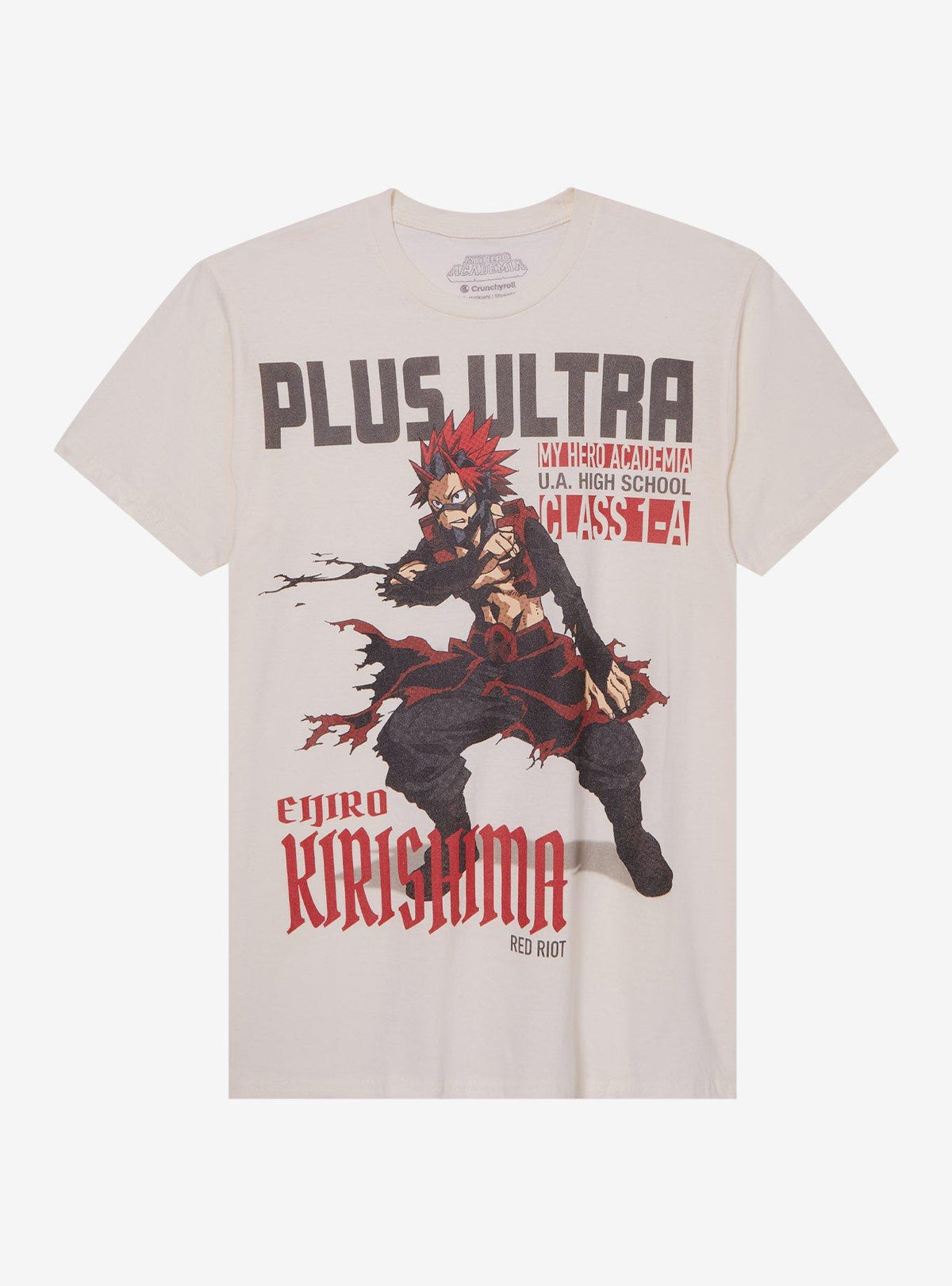 hero anime Kirishima Magazine T-Shirt