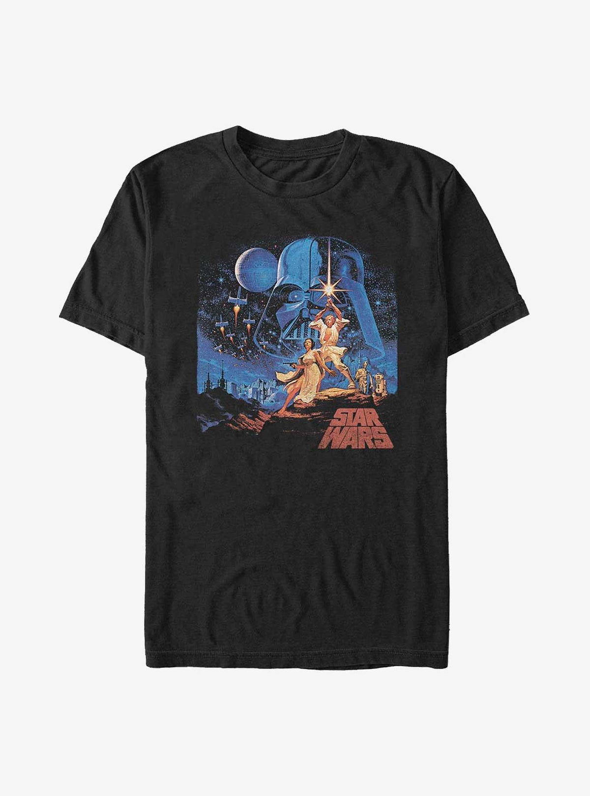 space adventure Episode IV A New Hope Big Tall T-Shirt