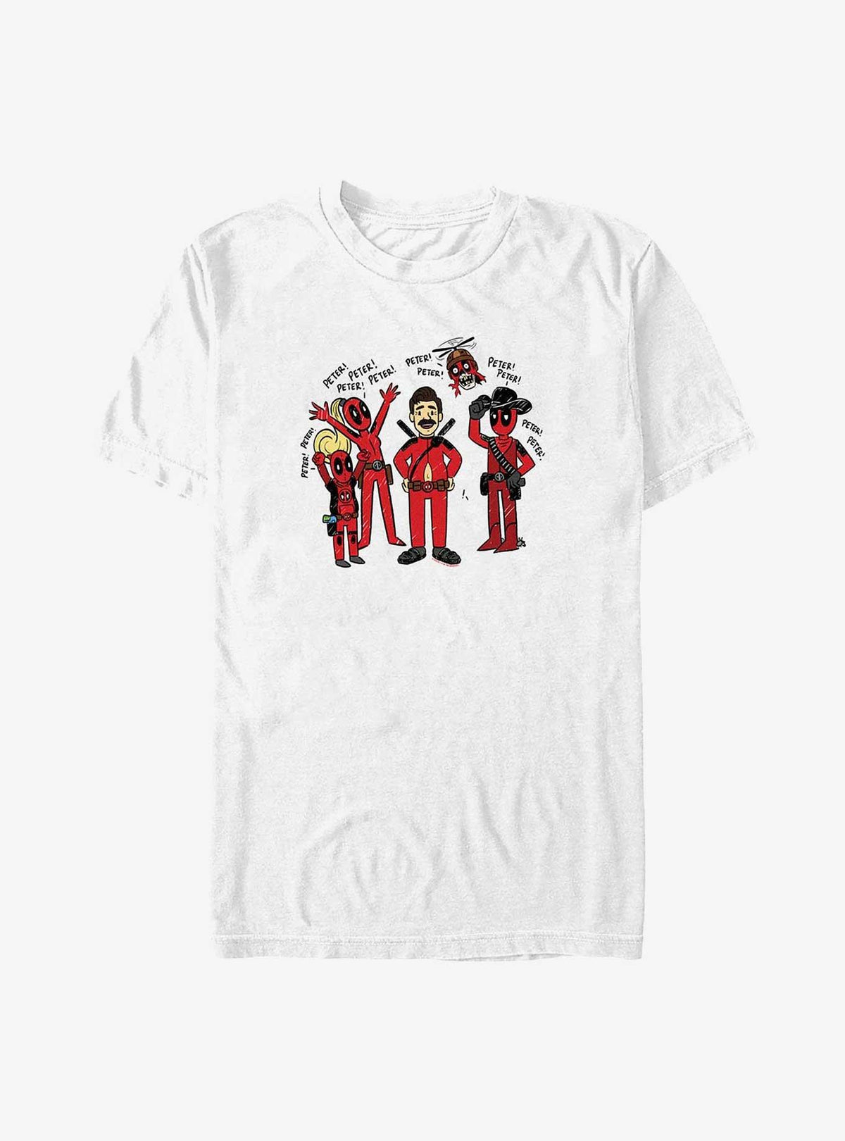 masked antihero Wolverine We Love Peter Big Tall T-Shirt