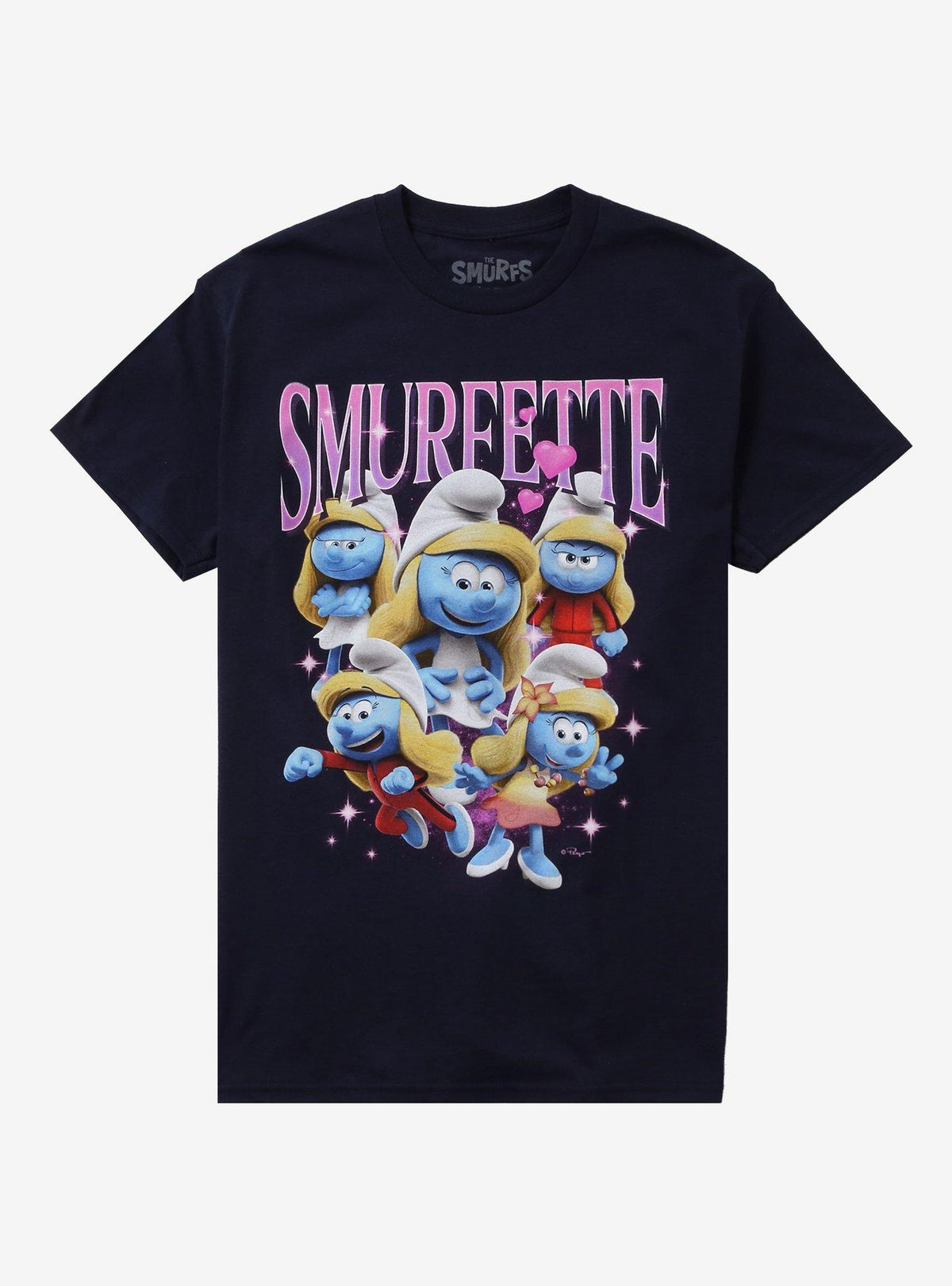 The Smurfs Smurfette Collage T-Shirt