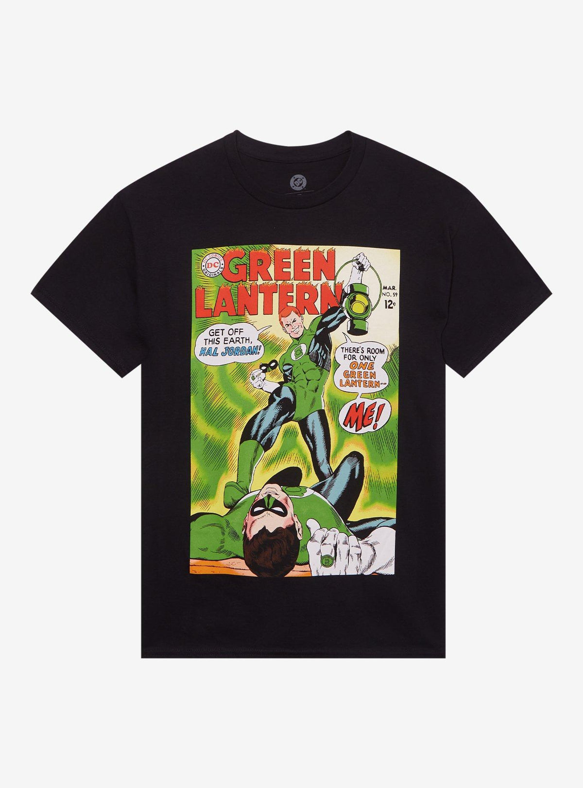 Green Lantern Comic Cover T-Shirt