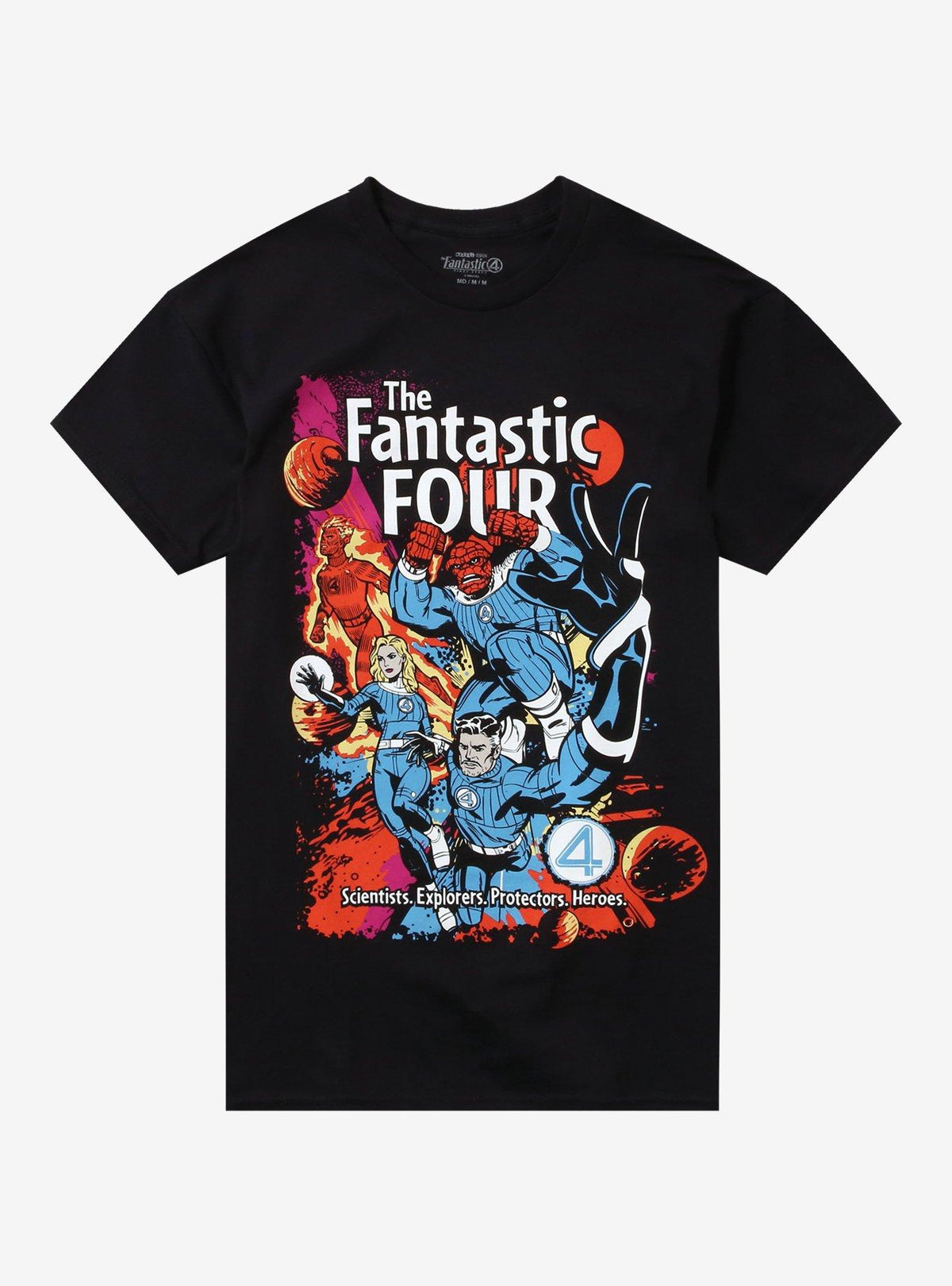 The Fantastic Four Comic Book T-Shirt