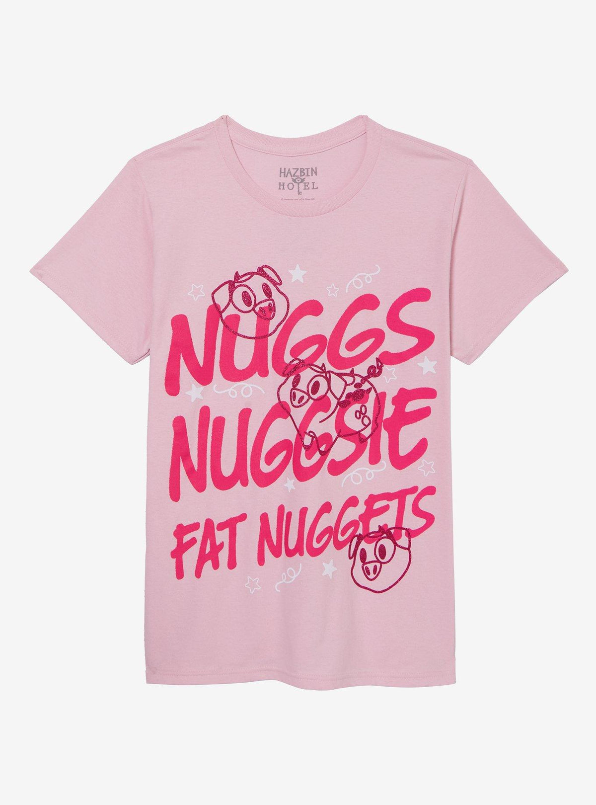 Hazbin Hotel Fat Nuggets Repeat T-Shirt