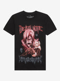 dark mystery anime Misa Rem Tonal Girls T-Shirt