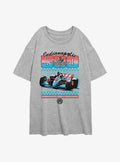 Indianapolis 500 Retro Sport Girls Oversized T-Shirt