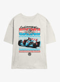Indianapolis 500 Retro Sport Girls Skimmer T-Shirt