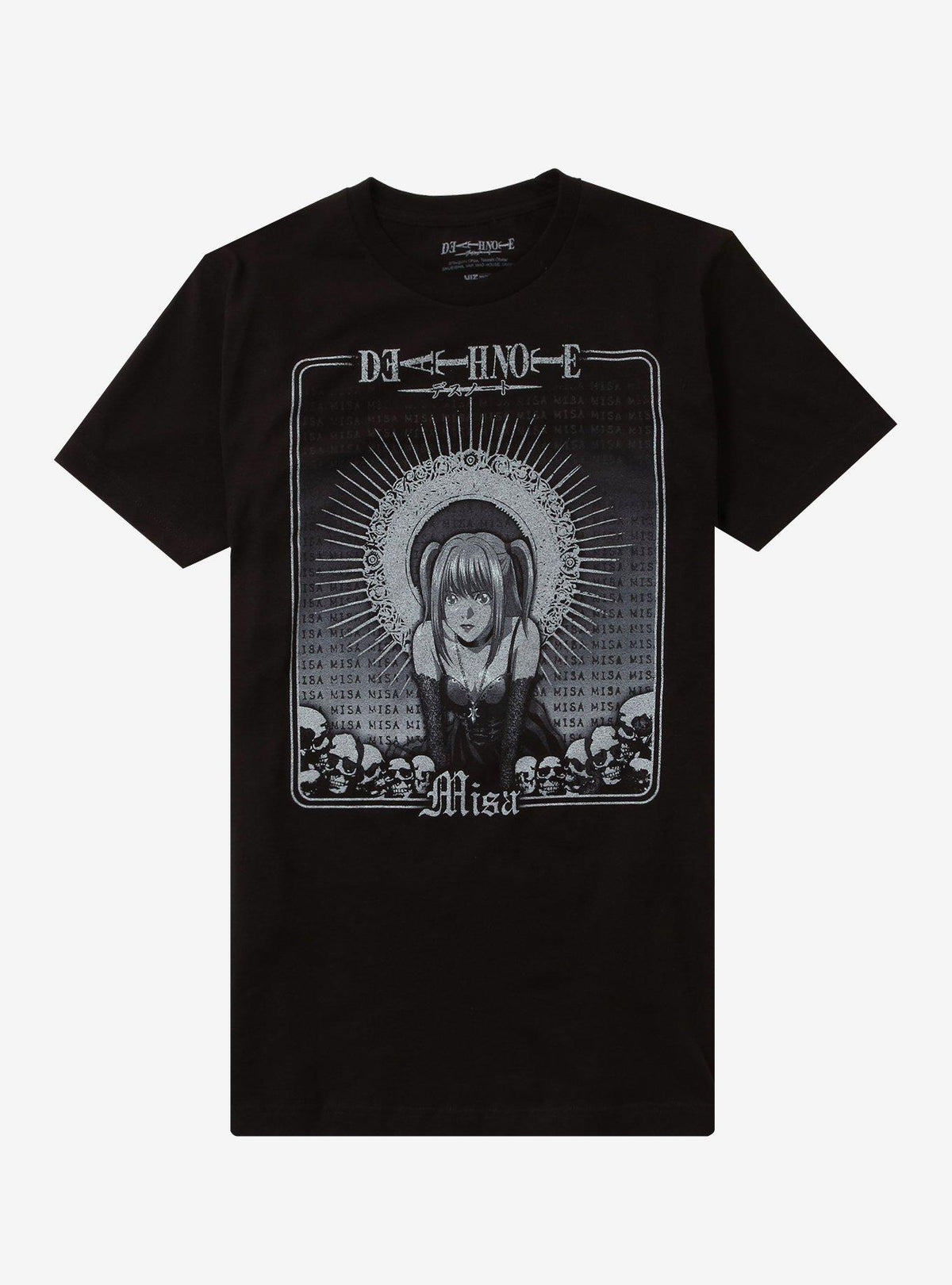 dark mystery anime Misa Tarot Card Girls T-Shirt