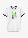 Invader ZIM Sleepy Gir Art Ringer T-Shirt