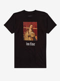 I'm Fine Portrait Painting T-Shirt