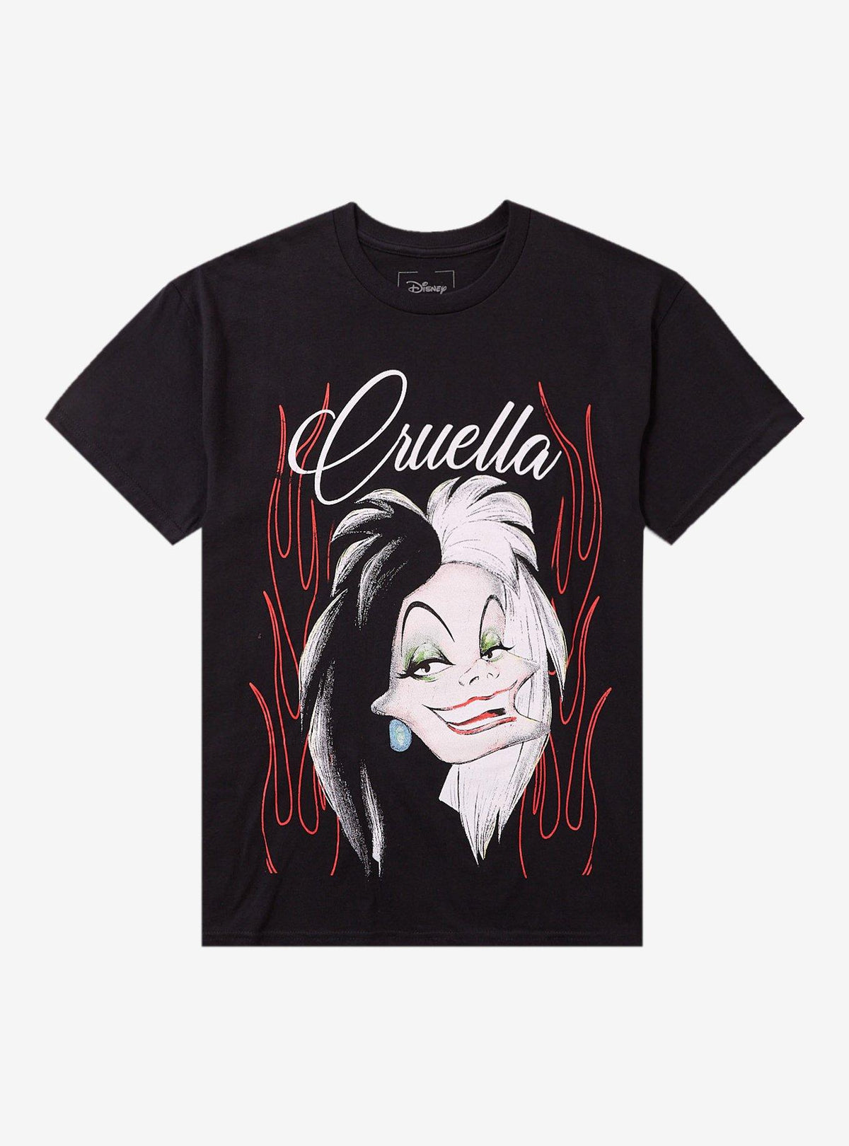 Cruella De Vil Flames T-Shirt