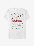 Star Trek Retro Logo Confetti T-Shirt