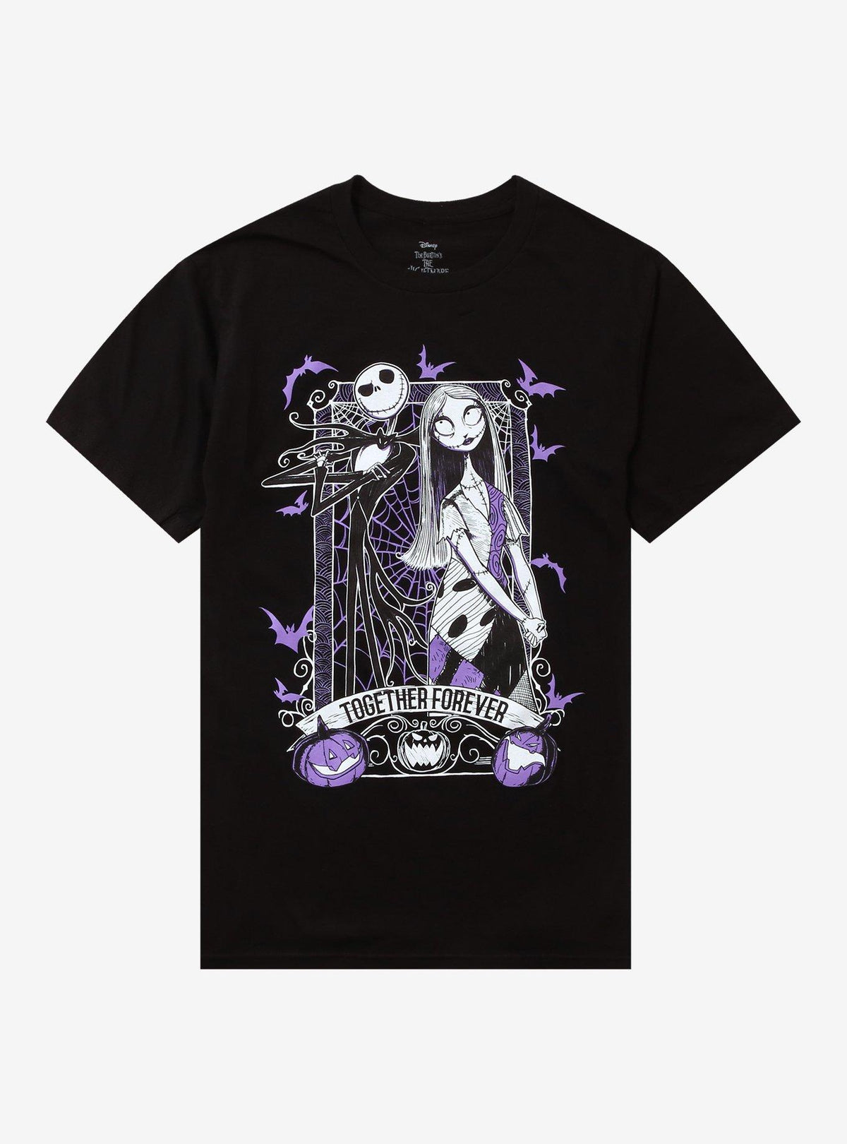 spooky holiday Jack Sally Together Forever T-Shirt