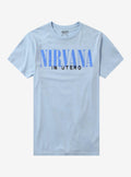 Nirvana In Utero Track List Two-Sided T-Shirt