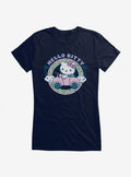 cute kitty Kawaii Vacation Retro Getaway Icon Girls T-Shirt