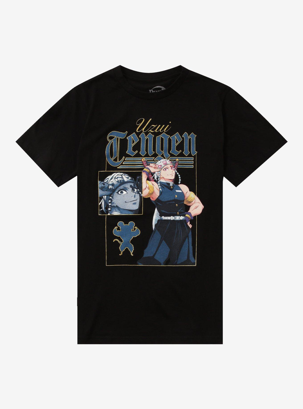 anime swordsman Kimetsu No Yaiba Uzui Tengen Pose Girls T-Shirt