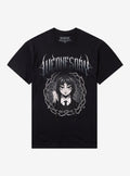 Wednesday Cartoon Portrait T-Shirt
