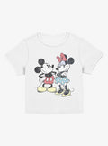 Mickey Mouse Minnie Mouse Retro Girls Baby T-Shirt