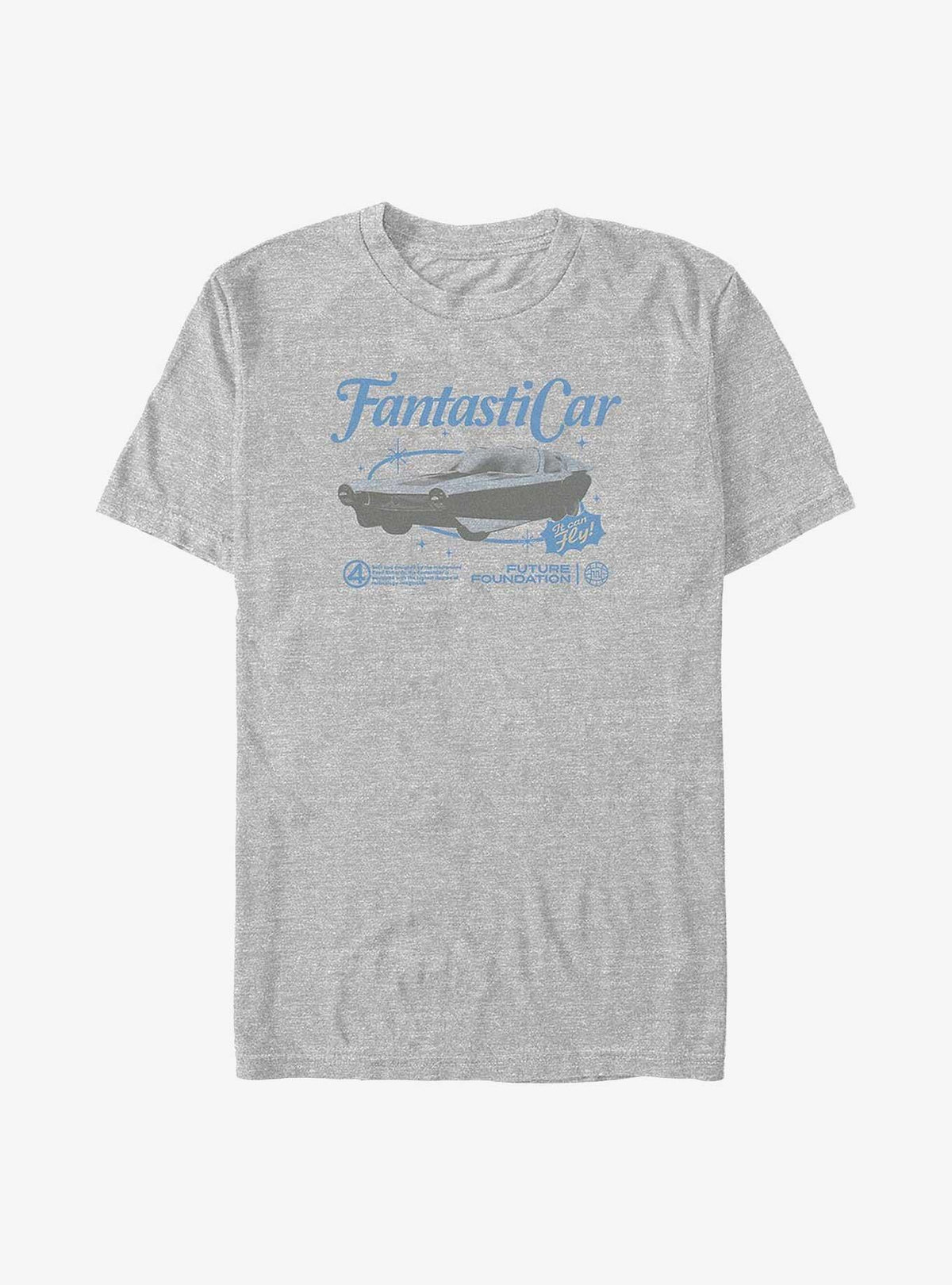 The Fantastic Four First Steps Retro Car Big Tall T-Shirt Hot Topic Exclusive
