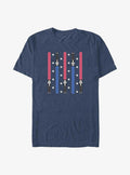 space adventure Lights And Stars Big Tall T-Shirt