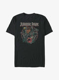 Jurassic Park Gate Circle Big Tall T-Shirt
