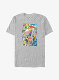 X-Men Torn Cover Big Tall T-Shirt
