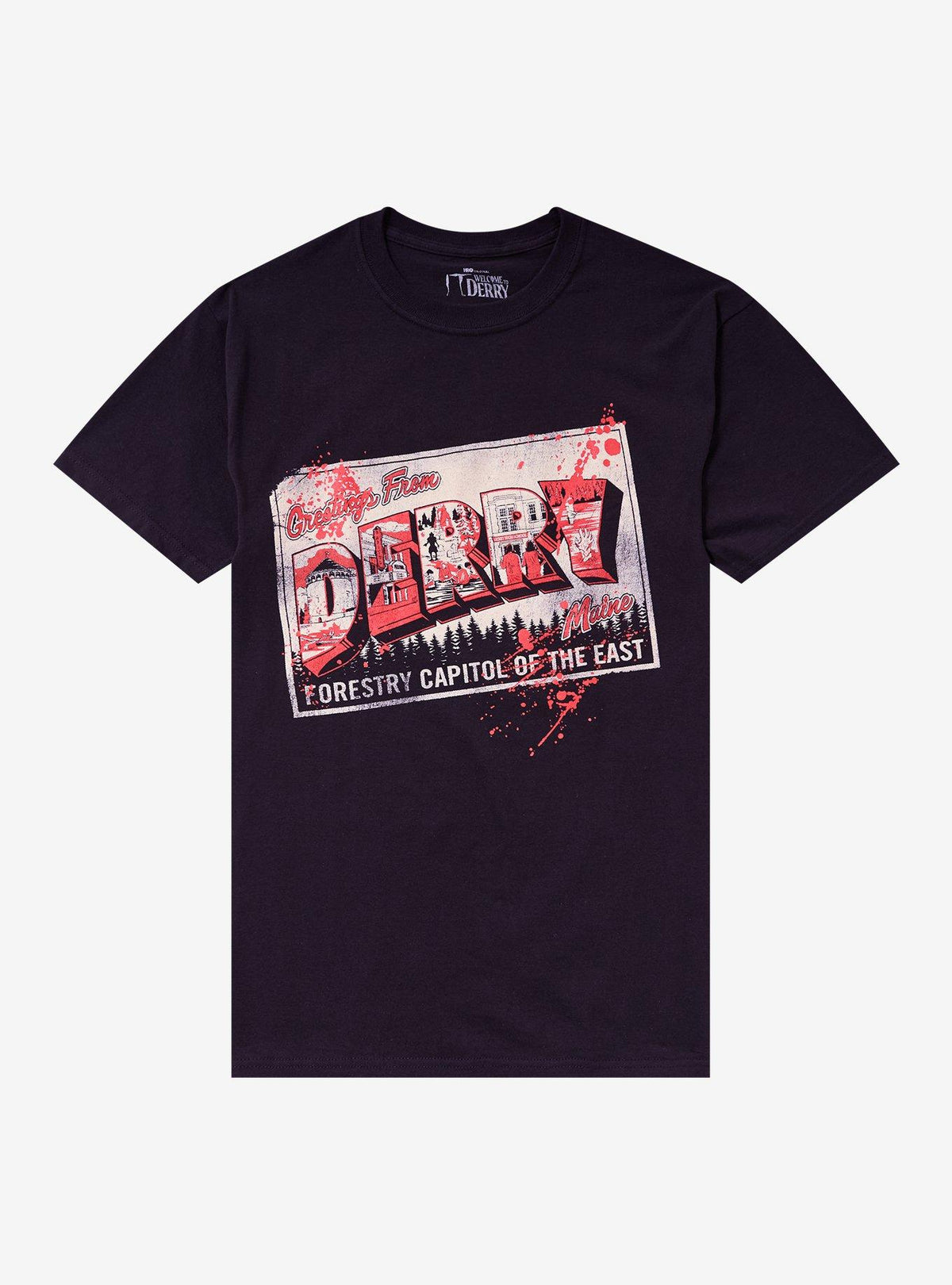 IT Welcome To Derry Sign T-Shirt