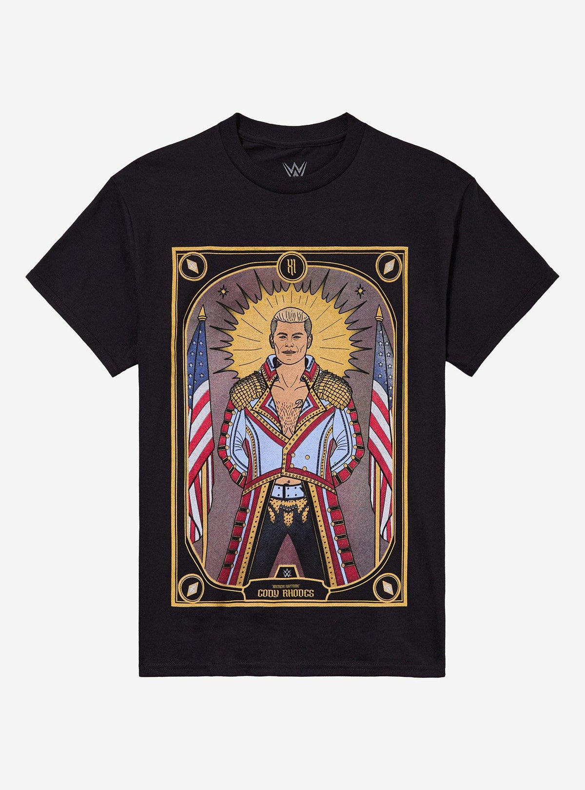 WWE Cody Rhodes Tarot Card T-Shirt By Sketch Scythe