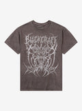 BlackCraft Goat Skull Mineral Wash T-Shirt