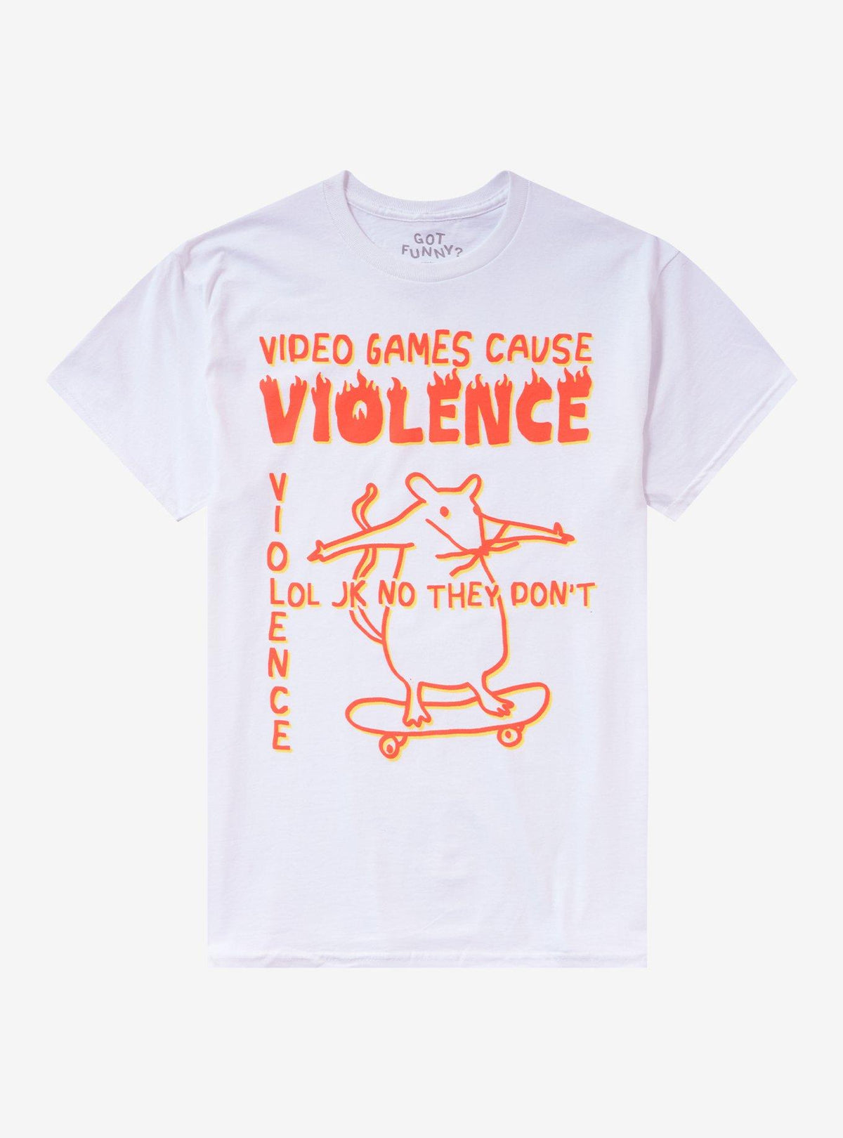 Video Game Violence JK T-Shirt By Got Funny
