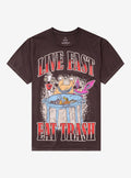 Aaahh Real Monsters Live Fast Eat Trash T-Shirt