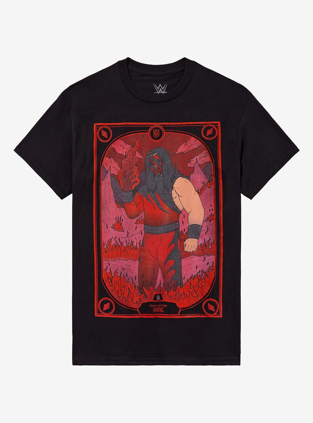 WWE Kane Tarot Card T-Shirt By Sketch Scythe