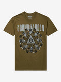 Soundgarden 2017 Tour Green T-Shirt