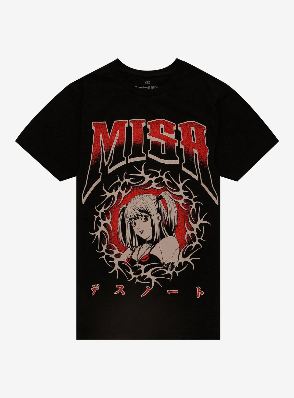 dark mystery anime Misa Chrome Frame T-Shirt