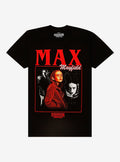 Stranger Things Max Mayfield Collage T-Shirt