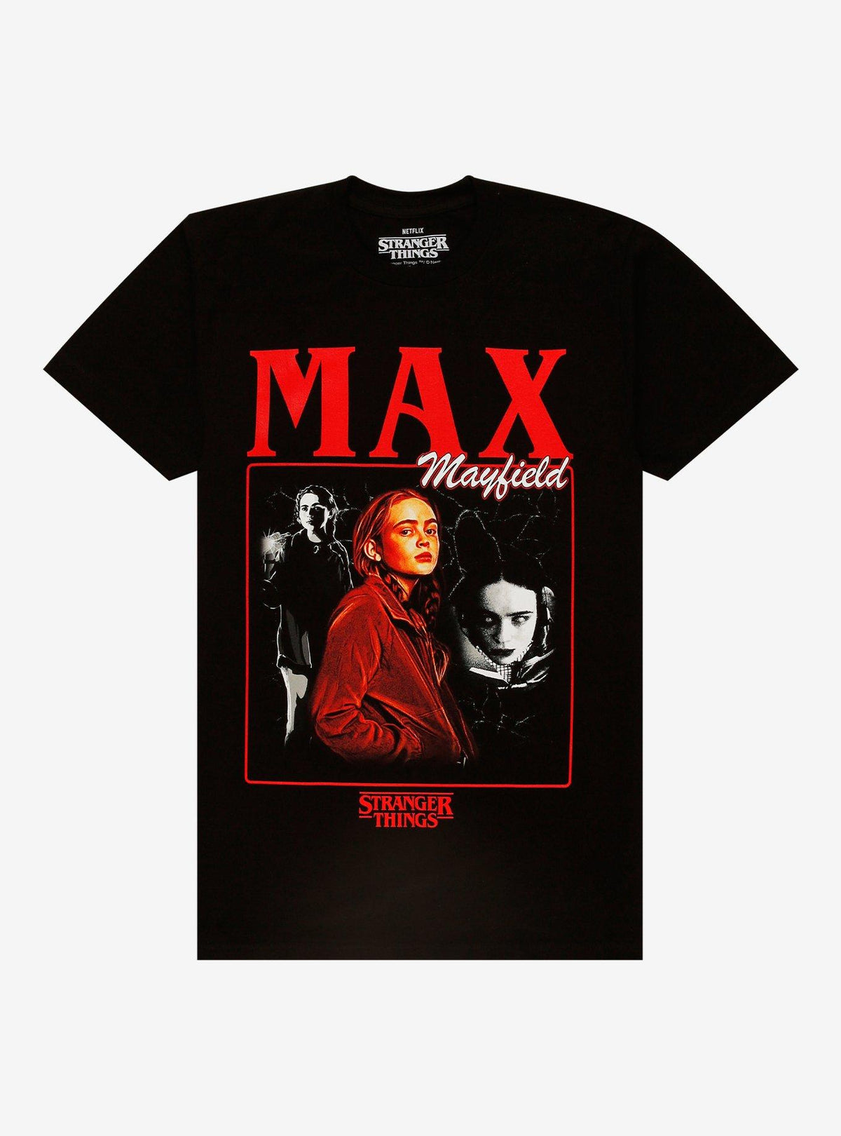 Stranger Things Max Mayfield Collage T-Shirt