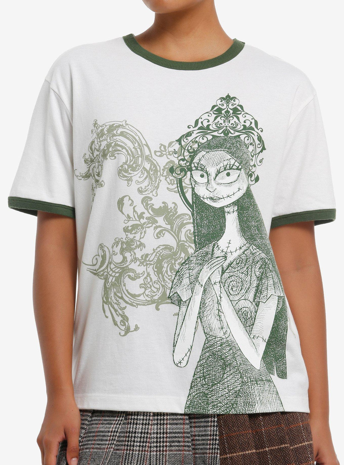 spooky holiday Sally Filigree Ringer T-Shirt