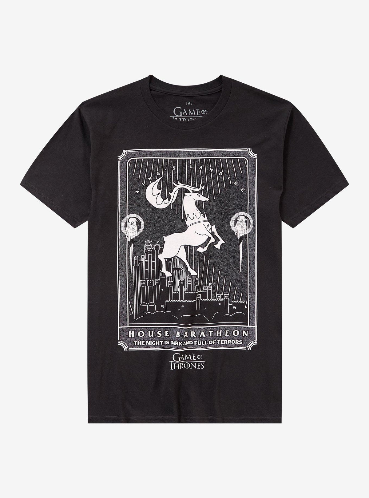 Game Of Thrones House Baratheon Tarot Card T-Shirt