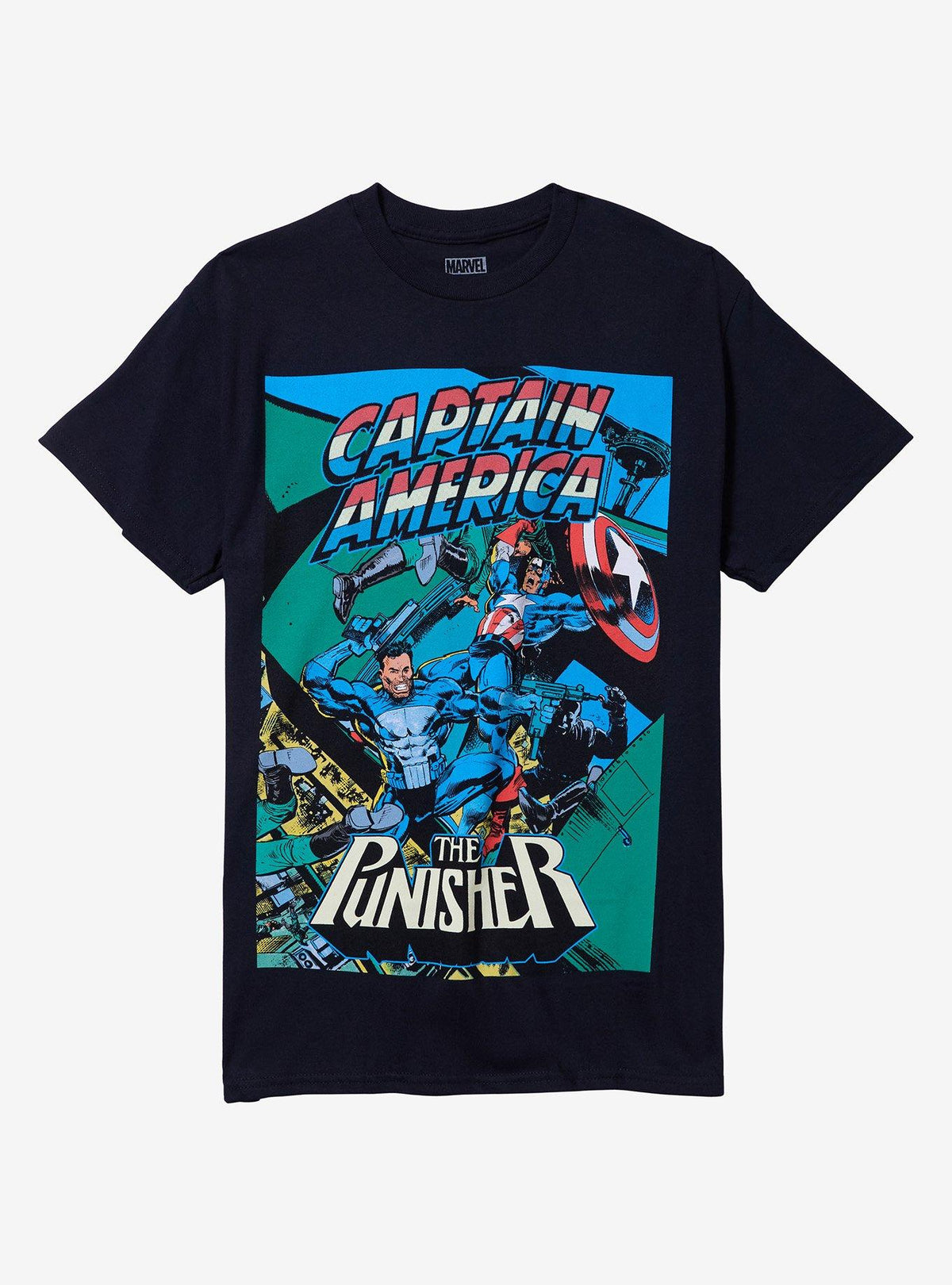 Captain America The Punisher T-Shirt