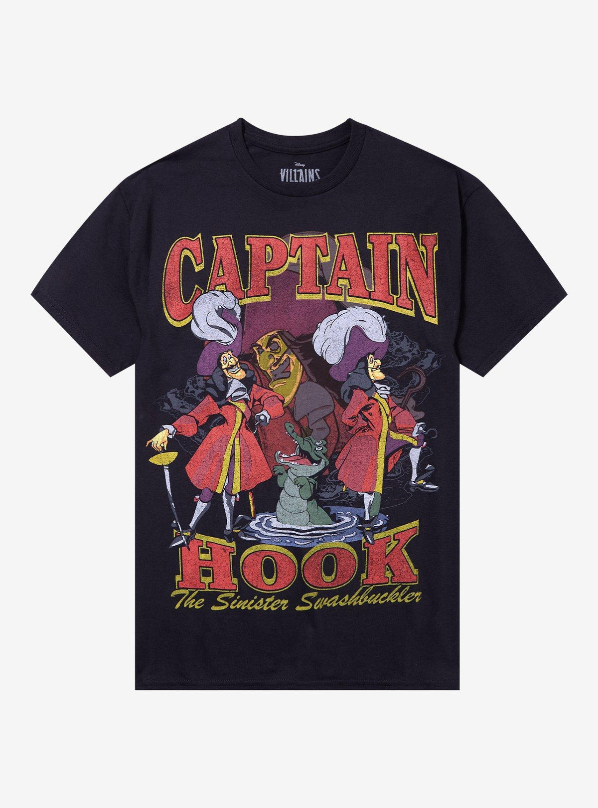 Peter Pan Captain Hook Collage T-Shirt