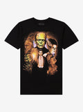 Universal Monsters Character Collage T-Shirt
