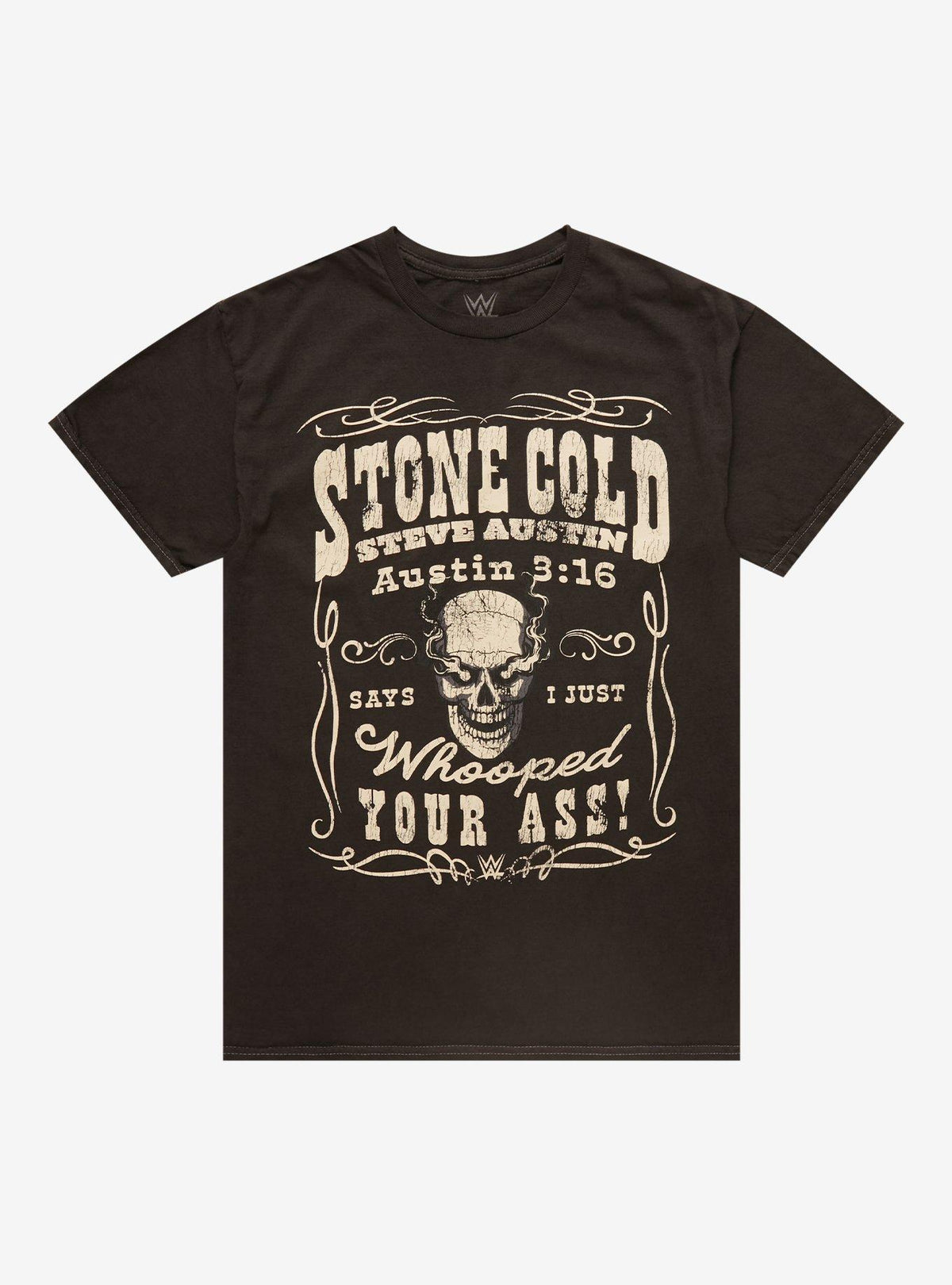 WWE Stone Cold Steve Austin Whoop Label T-Shirt