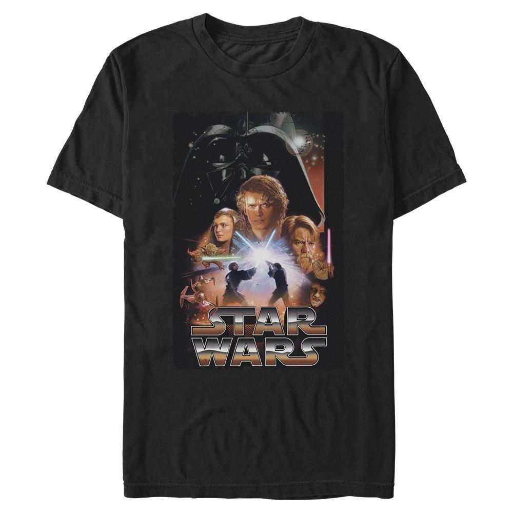 space adventure Episode III Revenge Of The Sith Poster Big Tall T-Shirt