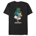 A block building gamer Movie Chicken Jockey Big Tall T-Shirt