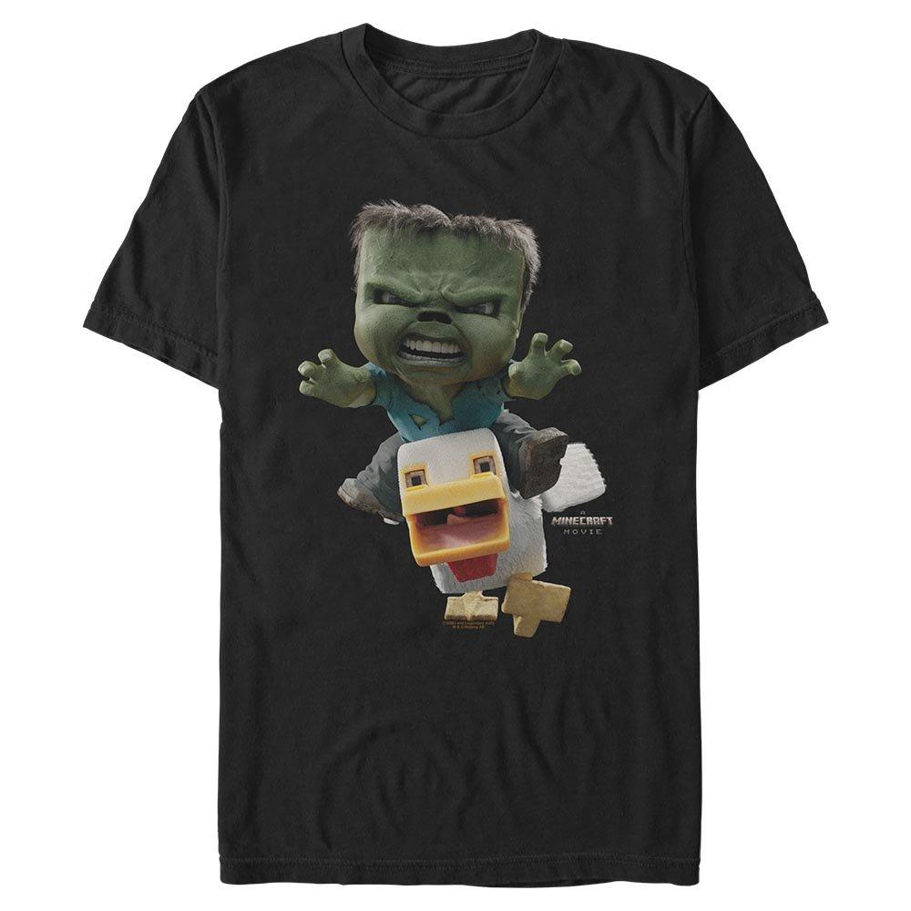 A block building gamer Movie Chicken Jockey Big Tall T-Shirt 2