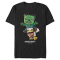 A block building gamer Movie Chicken Jockey Big Tall T-Shirt 3