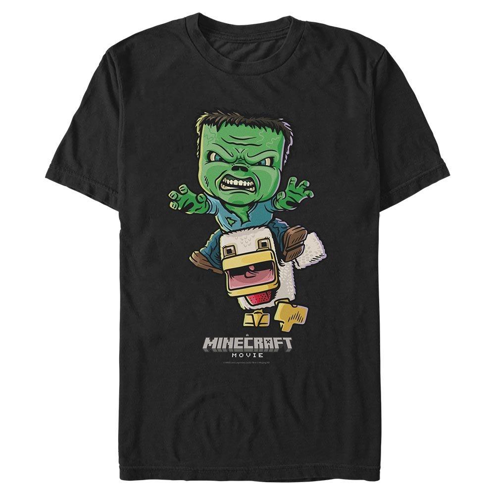 A block building gamer Movie Chicken Jockey Big Tall T-Shirt 3